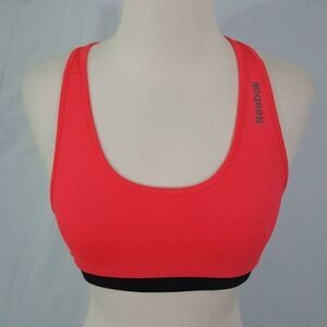 Reebok Racerback Playdry Sports Bra Pink sz XS